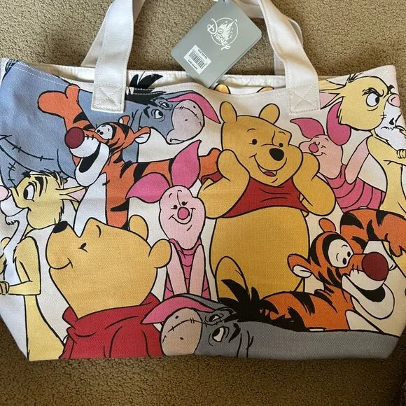 Disney Store Winnie the Pooh & Friends Tote - Picture 2 of 2